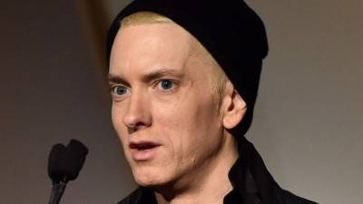 El rapero estadounidense Eminem.