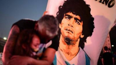 En Argentina siguen llorando la muerte del ídolo del fútbol Diego Armando Maradona.