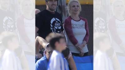 Britney Spears y David Lucado.