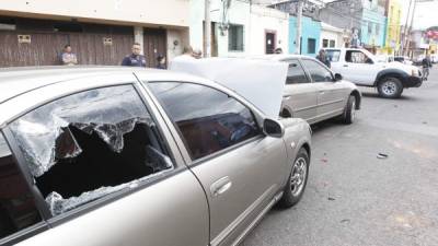En el bulevar Morazán de la capital ocurrió el incidente.