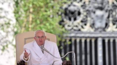 El papa Francisco es el segundo pontífice que viaja a Egipto. Foto:EFE.