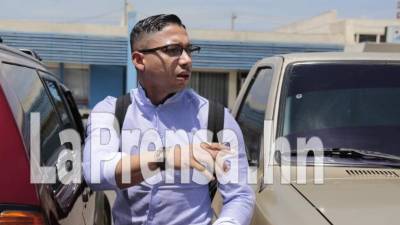Emilio a su llegada a Honduras.