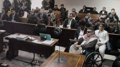 Jesús Santrich ayer durante la sesión de imputación de cargos por supuesto narcotráfico. AFP