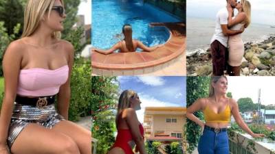 La bella chica uruguaya Magali Sanjurjo llegó a suelo hondureño para estar al lado de su pareja, el futbolista charrúa Guillermo Chavasco que milita en el Vida.
