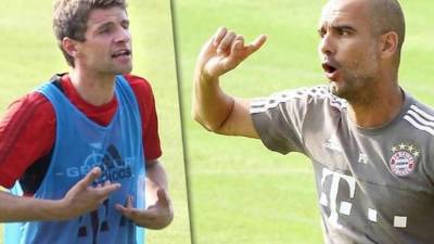 Ambos se calentaron en las prácticas pero luego todo quedó como un incidente nada más.