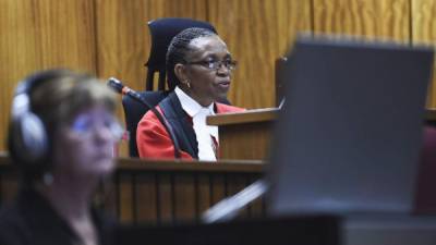 La jueza Thokozile Masipa dará a conocer la lectura del veredicto este viernes.