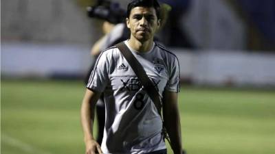 El mexicano Gonzalo Pineda pisando el estadio Nacional.