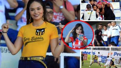 Las mejores imágenes que nos dejó el clásico que le ganó Olimpia (2-1) al Real España en el estadio Nacional por la jornada 7 del Torneo Apertura 2018.