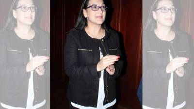 Lilia Umaña, vicealcaldesa de San Pedro Sula.