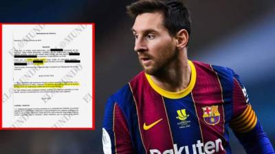 El diario El Mundo publica las cifras del acuerdo entre el FC Barcelona y el astro argentino Lionel Messi.