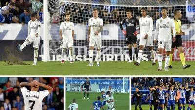 Las mejores imágenes de la dolorosa derrota que encajó Real Madrid contra Alavés en la Liga Española.
