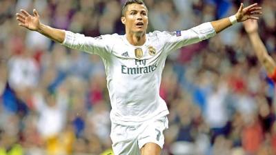Cristiano Ronaldo, el mejor jugador de la primera jornada de la Champions League.