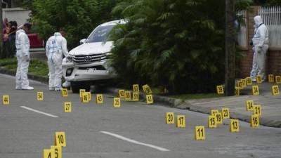 El estudio indica que los departamentos de Cortés, Francisco Morazán, Yoro, Comayagua y Atlántida registraron el 65.5 por ciento de los homicidios el año pasado.