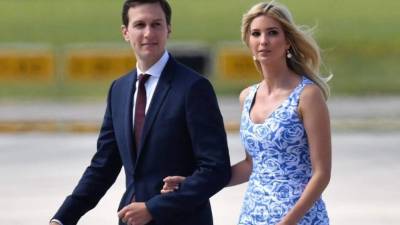 Jared Kushner e Ivanka Trump son asesores del presidente estadounidense.