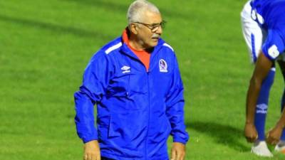 Manuel Keosseián tiene listo a su equipo para enfrentar al Real España. Foto Ronald Aceituno