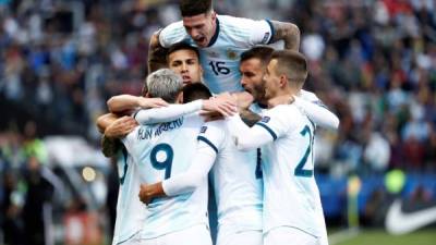 Argentina se quedó con el tercer lugar de la Copa América 2019. Foto EFE