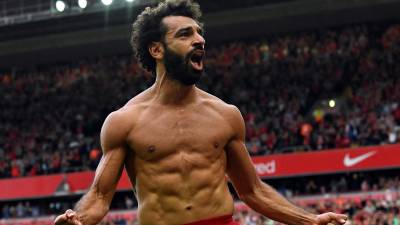 Mohamed Salah marcó uno de los goles de la victoria del Liverpool ante Crystal Palace.