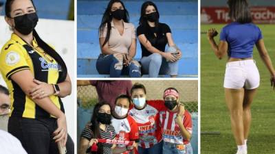 Las imágenes del ambientazo y las bellas chicas que adornaron la quinta jornada del Torneo Apertura 2021-22 de la Liga Nacional de Honduras.