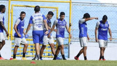 La selección hondureña trabaja a todo vapor en el estadio Morazán de San Pedro Sula.