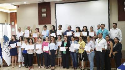Los emprendedores capacitados en contabilidad y administración en San Pedro Sula.