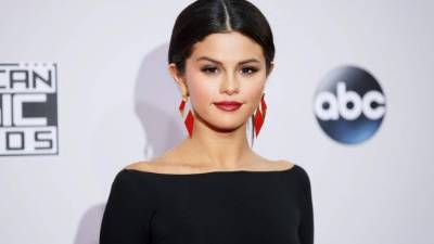 La cantante Selena Gómez.