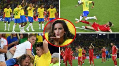 Las mejores imágenes que nos dejó la victoria de Brasil (0-2) sobre Serbia en la última jornada del Grupo E del Mundial de Rusia 2018. Fotos AFP