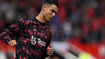 Cristiano Ronaldo ha recibido muchas muestras de pesar tras la muerte de uno de sus hijos. Foto AFP.