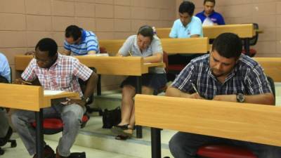 Estudiantes en las olimpiadas del año pasado.