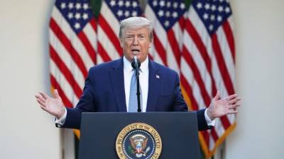 Trump amenaza nuevamente a Irán con acciones militares en caso de provocaciones./AFP.