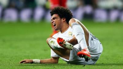 Pepe sufre una lesión muscular.