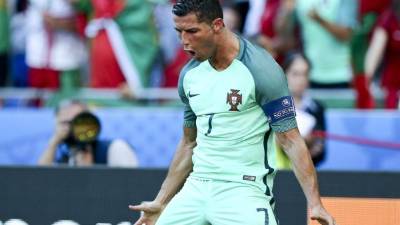 CR7 apareció en el momento preciso. Foto EFE.