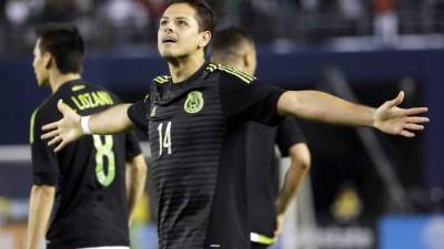'Chicharito' Hernández es la estrella de la selección mexicana.