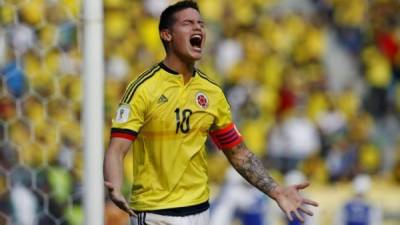 James Rodríguez es la gran figura de Colombia en Rusia 2018.