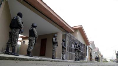 Varias residencias fueron allanadas en busca de armas, drogas y supuestos líderes de bandas criminales de La Ceiba.