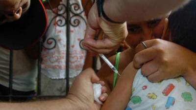Los niños entre 1 y 4 años deben ser vacunados en esta campaña, que es a nivel nacional.
