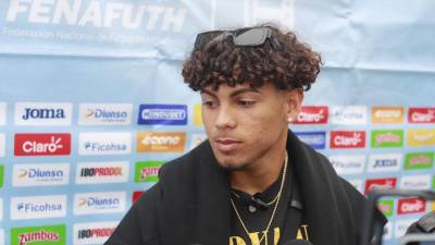 David Ruiz atendió a los medios de comunicación.