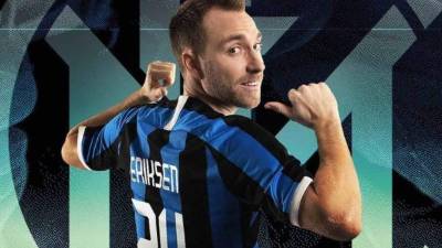 Eriksen firmó un contrato hasta junio de 2024.