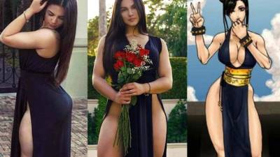Natascha Encinosa, es una joven atleta y modelo de 20 años de edad, quien se ha convertido en toda una sensación en Instagram tras publicar una foto de ella vestida como Chun Li, personaje de “Street Fighter”.