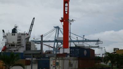 A pocos días del traspaso de la operación de la terminal de contenedores, solo las partes de una grúa se han traído.