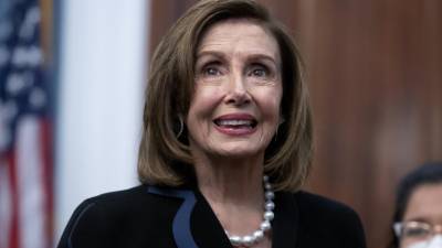 La presidenta de la Cámara de Representantes de EE.UU., Nancy Pelosi. EFE/EPA/MICHAEL REYNOLDS