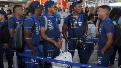 La selección de Honduras se reporta lista para el duelo frente a Ecuador. Foto Gilberto Sierra.