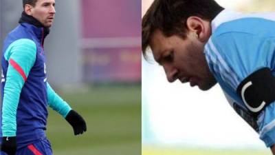 Durante algún tiempo, Lionel Messi causaba revuelo ya que era captado vomitando antes, durante y después de cada partido. Hoy se ha revelado el tratamiento al que sometió el crack argentino. Fotos Instagram y Facebook.