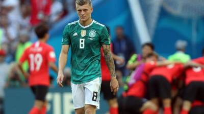 Toni Kroos fue la víctima de los brasileños para burlarse de Alemania.