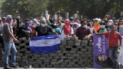Las protestas en Nicaragua se iniciaron el 18 de abril en rechazo al anuncio gubernamental de realizar reformas al sistema de seguridad social.