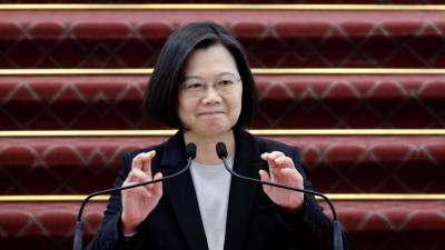 Ante las crecientes tensiones con China, la presidenta Tsai Ing-wen afirmó que tiene “fe” de que EEUU defenderá a la isla.