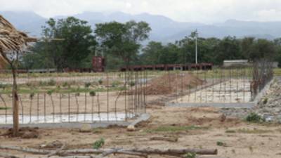 Los trabajos de la granja penal sampedrana se desarrollan lentos por la falta de financiamiento.