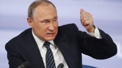 Vladimir Putin, presidente de Rusia.