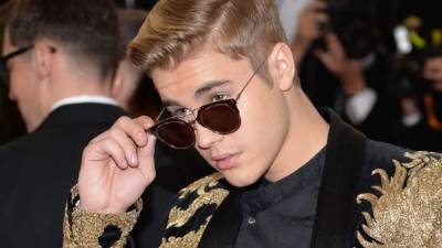 El cantante canadiense Justin Bieber.