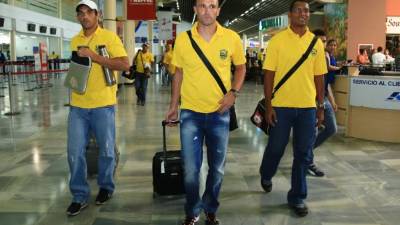 Los jugadores del Real España viajaron esperanzados en obtener un buen resultado en México en el inicio de la Concachampions ante Pachuca.