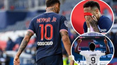 El PSG cayó contra el Lille con Neymar expulsado y perdió el liderato de la Liga francesa.